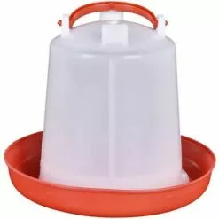 EINEMGELD Abreuvoir à Poulet En Plastique Abreuvoir Mangeoire Avec Manipulez Les Outils D'alimentation En Eau Pour Poule Poule Caille Bantam 1kg