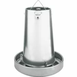 AVIMAC Trémie Métallique Suspendue Pour La Volaille Eco 14 L