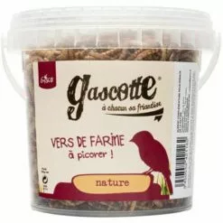 Gasco - Vers De Farine Gascotte Pour Oiseaux Des Jardins - 100g