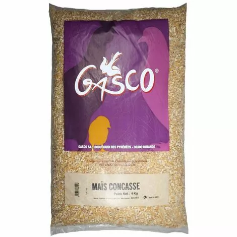 GASCO- Alimentation Basse Cour - Mais Concasse 1 GASCO- Alimentation Basse Cour - Mais Concasse