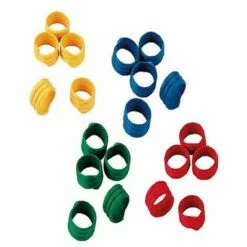 GOMEZ Y CRESPO Anneau En Spirale 16 Mm, 4 Couleurs VariEes, 100 UnitEs (25 Couleurs De L'ONU)