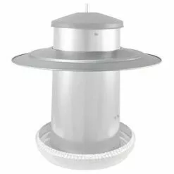 POULAILLER DIRECT Auvent Galvanisé Pour Mangeoire Poule 15 Et 20kg - River Systems