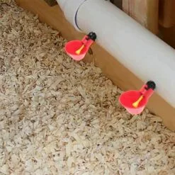 HEGUYEY 16Pcs Abreuvoir Poulet Abreuvoir Automatique Poule, Abreuvoir Mamelons D'eau De Volaille, Montage Latéral Horizontal Lot De Distributeur D'eau Potable Pour Oiseau Canard Poulet -Poulailler et élevage de la basse-cour Soldes Magasin 60159589 4