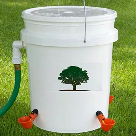 DENUOTOP Volaille Automatique Abreuvoir,6 PCS Buveur De Volaille,Poulet Abreuvoir D'eau,Buveurs Automatiques Abreuvoirs En Plastique Rouge Backyards Canard Oiseau Caille Pigeon Poule Alimentation D'eau Bol 5 DENUOTOP Volaille Automatique Abreuvoir,6 PCS Buveur De Volaille,Poulet Abreuvoir D'eau,Buveurs Automatiques Abreuvoirs En Plastique Rouge Backyards Canard Oiseau Caille Pigeon Poule Alimentation D'eau Bol – Image 5