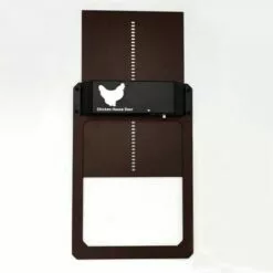 Yoouyida Porte Poulailler Automatique Avec Capteur De Lumière - Poulailler Entièrement étanche En Porte De Poulailler à Induction - Porte De Poulailler（brun） -Poulailler et élevage de la basse-cour Soldes Magasin 60652625 4