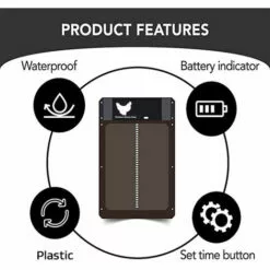 TRIOMPHE Porte Poulailler Automatique Avec Capteur De Lumière - Poulailler Entièrement étanche En Porte De Poulailler à Induction - Porte De Poulailler T-Audace T-Audace -Poulailler et élevage de la basse-cour Soldes Magasin 60657615 3