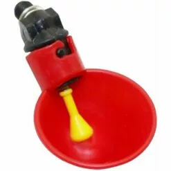 LIFCAUSAL Abreuvoir Automatique De Machine De Tasse D'eau De Poulet En Plastique De Tasses à Boire D'eau De Volaille Pour La Caille De Poule