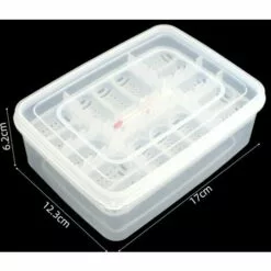 LIFCAUSAL Plateau à Oeufs De Reptiles Boîte à Oeufs De Reptile Boîte D'élevage De Reptiles Boîte D'incubation De Reptiles Convient à L'éclosion De Lézards De Serpents Reptiles Avec Thermomètre -Poulailler et élevage de la basse-cour Soldes Magasin 61022985 5