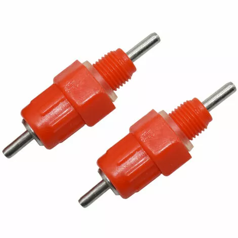 FR-LIFE BR-Vie 5 Pcs Eau Tetine Poulet Alimentateur Fournitures De Volaille Poule Vis Dans Le Style, Rouge 3 FR-LIFE BR-Vie 5 Pcs Eau Tetine Poulet Alimentateur Fournitures De Volaille Poule Vis Dans Le Style, Rouge – Image 3