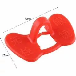 REGALOS 50 Pcs Lunettes De Poulet​, Pas De Lunettes De Poulet à Boulonner, Les Lunettes Anti-picage Des Poulets équipement Agricole Rouge -Poulailler et élevage de la basse-cour Soldes Magasin 61583592 3