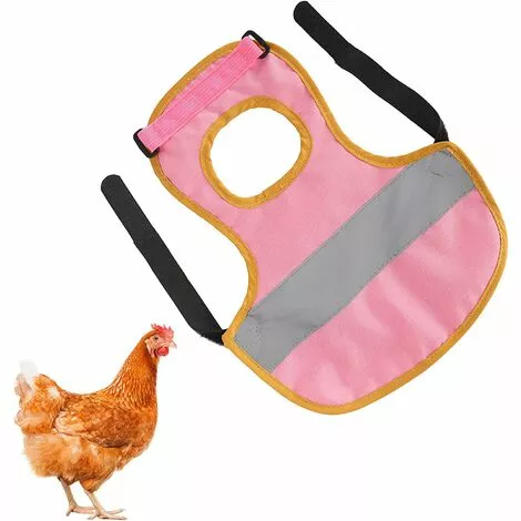 REGALOS Vêtements De Poulet, Tablier De Protection Robuste Pour Poulet Et Canard (rose) 2 REGALOS Vêtements De Poulet, Tablier De Protection Robuste Pour Poulet Et Canard (rose) – Image 2