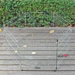 WILTEC Parc Pour Chiens Enclos Pour Chiots 6 Pièces 70x60 Cm Par élément Cage Pour Animaux Domestiques 8 WILTEC Parc Pour Chiens Enclos Pour Chiots 6 Pièces 70x60 Cm Par élément Cage Pour Animaux Domestiques -Poulailler et élevage de la basse-cour Soldes Magasin 6273245 4