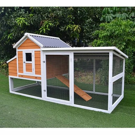 CHEMIN DES POULAILLERS Poulailler Toit Renforcé M Toit Plastique 6 À 8 Poules 1 CHEMIN DES POULAILLERS Poulailler Toit Renforcé M Toit Plastique 6 À 8 Poules