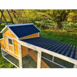 CHEMIN DES POULAILLERS Poulailler Toit Renforcé M Toit Plastique 6 À 8 Poules 8 CHEMIN DES POULAILLERS Poulailler Toit Renforcé M Toit Plastique 6 À 8 Poules -Poulailler et élevage de la basse-cour Soldes Magasin 6350886 4