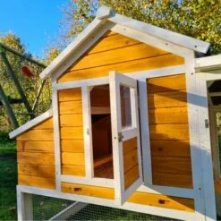 CHEMIN DES POULAILLERS Poulailler Toit Renforcé M Toit Plastique 6 À 8 Poules 9 CHEMIN DES POULAILLERS Poulailler Toit Renforcé M Toit Plastique 6 À 8 Poules -Poulailler et élevage de la basse-cour Soldes Magasin 6350886 5