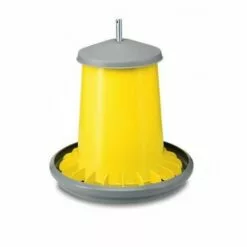 CHEMIN DES POULAILLERS Mangeoire À Trémie Poule Tige Métal Arcus 7kg - River Systems