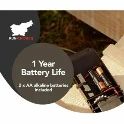 SINCèREETALI Porte Automatique De Poulailler, Porte En Plastique, Détection De Lumière, Minuterie D'ouverture Différée Du Soir Et Du Matin, 11 -Poulailler et élevage de la basse-cour Soldes Magasin 63816071 5