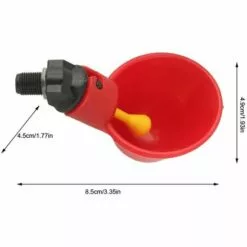 LYCXAMES 10 PCS Abreuvoir Poules Abreuvoir à Poulet En Plastique Automatique Abreuvoir à Volaille Kit Distributeur D'eau Potable Bols Systèmes D'alimentation En Eau Pour Cailles D'oiseaux Pigeon Poulet 9 LYCXAMES 10 PCS Abreuvoir Poules Abreuvoir à Poulet En Plastique Automatique Abreuvoir à Volaille Kit Distributeur D'eau Potable Bols Systèmes D'alimentation En Eau Pour Cailles D'oiseaux Pigeon Poulet -Poulailler et élevage de la basse-cour Soldes Magasin 63921191 5