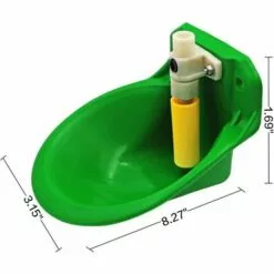 EAUDACè Mouton Automatique Bol D'eau De Chèvre Flotteur Mangeoires Potables Abreuvoir Abreuvoir Bovins Veau Truie Chien Cochon Porcelets Système De Patinage， -Poulailler et élevage de la basse-cour Soldes Magasin 64105375 3