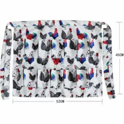 SLBRILLèRE Tablier De Collecte D'œufs - 14 Poches - Impression De Coq - Pour Poulailler - Accessoires De Maison - Pour Maison De Ferme, Cuisine, De Travail -Poulailler et élevage de la basse-cour Soldes Magasin 64137489 3