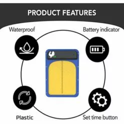 SLBRILLèRE Porte De Poulailler Automatique Porte De Poulailler Automatique Sensible à La Lumière, Minuterie D'ouverture Retardée Du Soir Et Du Matin 8 SLBRILLèRE Porte De Poulailler Automatique Porte De Poulailler Automatique Sensible à La Lumière, Minuterie D'ouverture Retardée Du Soir Et Du Matin -Poulailler et élevage de la basse-cour Soldes Magasin 64137519 4