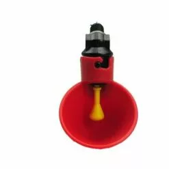 PREMIER Abreuvoir à Poule Automatique Tasses D'eau Potable Rouge Abreuvoir Poules Bien Pratique En Plastique Pour Oiseaux Poule Volaille - 5PCS -Poulailler et élevage de la basse-cour Soldes Magasin 64157602 5