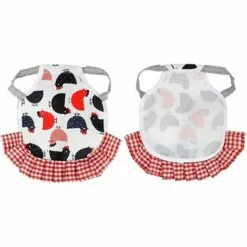 REGALI Selle De Poulet, 2 Pièces De Selle De Poulet Tablier De Poule Ailes Protecteur De Plumes Protection élastique Fournitures De Volaille Pour Animaux De Compagnie (8,7 X 6,7 Pouces) -Poulailler et élevage de la basse-cour Soldes Magasin 64219192 3