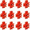 MONLY Tétine à Eau De Volaille, Abreuvoir Automatique Pour Tétine De Poulet Avec Montage Latéral Horizontal, Lot De 12