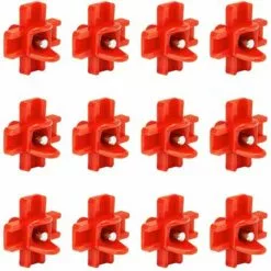 MONLY Tétine à Eau De Volaille, Abreuvoir Automatique Pour Tétine De Poulet Avec Montage Latéral Horizontal, Lot De 12