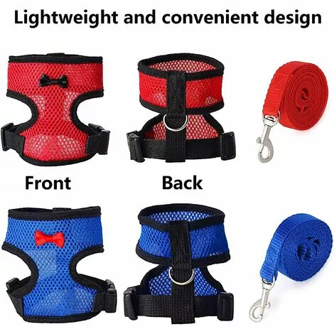 EAUDACè Harnais Souple RéGlable Harnais De Poule 2 PièCes D'éLingue De Poulet Nouvelle Laisse Pour Animaux De Compagnie, RéGlable, Confortable, Respirante, Petite Laisse De Canard Avec Laisse Pour Animaux(M) 5 EAUDACè Harnais Souple RéGlable Harnais De Poule 2 PièCes D'éLingue De Poulet Nouvelle Laisse Pour Animaux De Compagnie, RéGlable, Confortable, Respirante, Petite Laisse De Canard Avec Laisse Pour Animaux(M) – Image 5