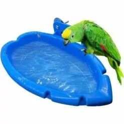 Bains Pour Oiseaux Accessoires De Cage à Oiseaux Bassin Cage De Perroquet Boîte De Bain Suspendue Baignoires à Oiseaux Bol De Baignoire, Baignoire Multifonction/Bol D'alimentation 56Vingt