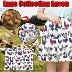 SLBRILLèRE Tablier De Récolte D'œufs Pour Poule, Poule, Canard, Oie, œufs De Maison, Pour La Ferme, La Cuisine, Le Travail (adulte-unisexe) -Poulailler et élevage de la basse-cour Soldes Magasin 65032322 3