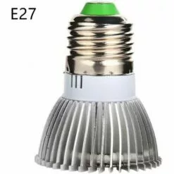 L'FLANEUR 18LEDs Lampe De Plante Intérieur Ampoule De Croissance Pour Végétation Hydroponique Ou En Serre 8W E27 ANEUR