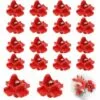 LONVRèE 18 Pcs,Abreuvoir Automatique Poule,TéTine à Eau De Volaille,Abreuvoir Poules ,Nouvelle Fontaine Boire Pour Poulet, Volaille Rouge,Adapté Aux Poules, Canards, Volailles (#1)