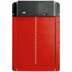 LIFCAUSAL Porte De Poulailler Automatique RED, Détection De Lumière, Minuterie D'ouverture Différée Le Soir Et Le Matin