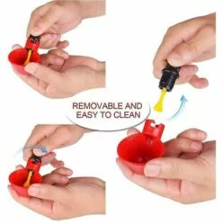 BENOBBY KIDS Abreuvoir à Volaille, 8 Pièces Gobelets Automatiques Pour Poulet, Mangeoire à Pigeon, Convient Aux Poulaillers, Canards, Dindes, Poules, Coqs, Fournitures Pour Animaux De Ferme -Poulailler et élevage de la basse-cour Soldes Magasin 65905169 3
