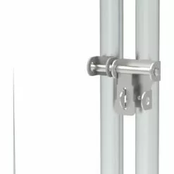 HOBAG Enclos Poulailler 18 M² Parc Grillagé 6x3 M Acier Galvanisé - Naturel -Poulailler et élevage de la basse-cour Soldes Magasin 66167633 5