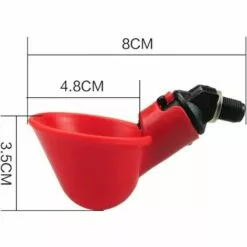 PREMIER Lot De 3 Abreuvoirs Automatiques Pour Poussins, Cailles, Canards Et Autres Volailles -Poulailler et élevage de la basse-cour Soldes Magasin 66799762 5