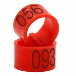 MONLY Anneaux Pour Pattes D’oiseaux Avec Numéro 001–100 De 8 Mm De Diamètre - Pour Pigeons, Poussins, Perroquets, Canards (Rouge),Fonepro 8 MONLY Anneaux Pour Pattes D’oiseaux Avec Numéro 001–100 De 8 Mm De Diamètre - Pour Pigeons, Poussins, Perroquets, Canards (Rouge),Fonepro -Poulailler et élevage de la basse-cour Soldes Magasin 67574113 4