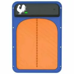 GRID COOL Porte De Poulailler Automatique à Pile, Porte Poulailler Automatique Avec Capteur De Lumière, étanche Kit De Porte De Poulailler, Minuterie D'ouverture Retardée Du Soir Et Du Matin 35x24x3.7cm,Fonepro