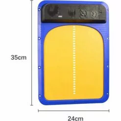 LADACèE Porte De Poulailler Automatique Porte De Poulailler Automatique Sensible à La Lumière, Minuterie D'ouverture Retardée Du Soir Et Du Matin -Poulailler et élevage de la basse-cour Soldes Magasin 67596928 3