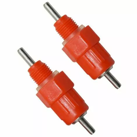 ENLENK 5 Pcs Eau Tetine Poulet Alimentateur Fournitures De Volaille Poule Vis Dans Le Style 5 ENLENK 5 Pcs Eau Tetine Poulet Alimentateur Fournitures De Volaille Poule Vis Dans Le Style – Image 5