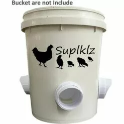 OYLDA Kit D'alimentation Par Gravité Pour Poulets, Résistant à La Pluie Et Au Vent -Poulailler et élevage de la basse-cour Soldes Magasin 68140079 3