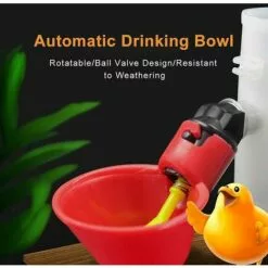 ZHUOXUAN Abreuvoir De Volaille 5 Pièces, Abreuvoir De Poulet, Abreuvoir De Poulet Automatique 8 ZHUOXUAN Abreuvoir De Volaille 5 Pièces, Abreuvoir De Poulet, Abreuvoir De Poulet Automatique -Poulailler et élevage de la basse-cour Soldes Magasin 68274935 4