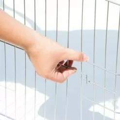 TECTAKE Parc D'Extèrieur Grillag? ? Lapins Et Petits Rongeurs + 1 Filet De Protection 204 Cm ? Vert - Vert 7 TECTAKE Parc D'Extèrieur Grillag? ? Lapins Et Petits Rongeurs + 1 Filet De Protection 204 Cm ? Vert - Vert -Poulailler et élevage de la basse-cour Soldes Magasin 7514453 4