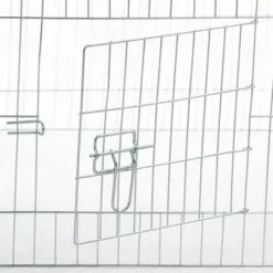 IDMARKET Enclos Grillagé Pour Petits Animaux En Acier Galvanisé -Poulailler et élevage de la basse-cour Soldes Magasin 7807686 3