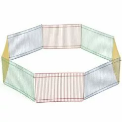 Beeztees Enclos Extérieur Pour Rongeurs 8 Panneaux 275602 - Multicolore