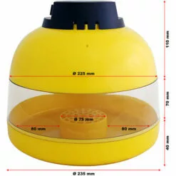 WILTEC Couveuse 10 Oeufs Appareil à Couver Incubateur -Poulailler et élevage de la basse-cour Soldes Magasin 980367 4